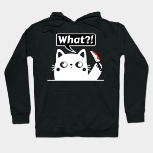 Funny Killer Cat Hoodie